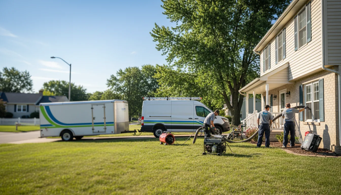 Flooded Basement Restoration And Cleanup With Repair in Diagonal, IA near me